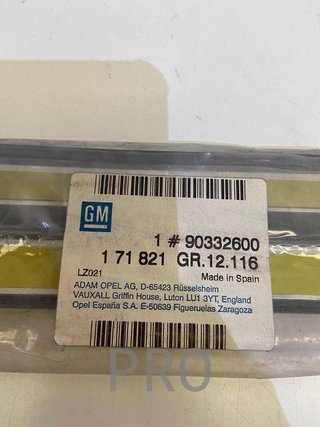 ORIGINAL MOLDURA PUERTA LATERAL 90332600