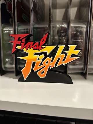 Final Fight 3D logo