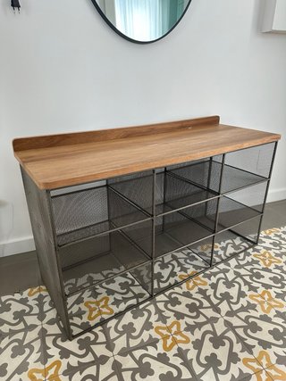 Banco Zapatero Zara Home Madera y Metal