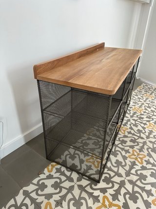 Banco Zapatero Zara Home Madera y Metal