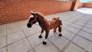 Caballo de Juguete Marrón con Sonido