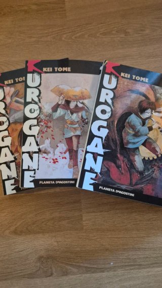 Kurogane - Manga Kei Tome - 3 Tomos