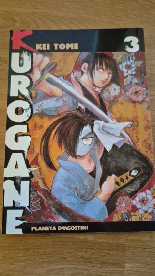 Kurogane - Manga Kei Tome - 3 Tomos