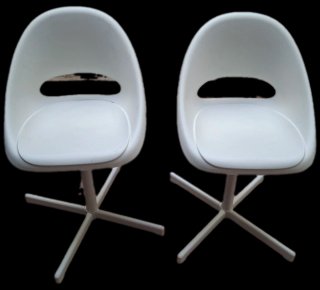 Sillas infantiles blancas Ikea