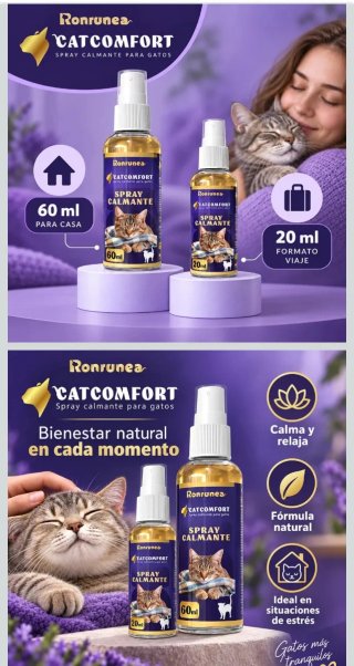 Spray calmante para gatos CATCOMFORT