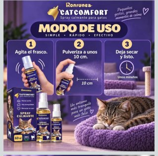 Spray calmante para gatos CATCOMFORT