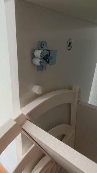 Armario zapatero 3 puertas blanco