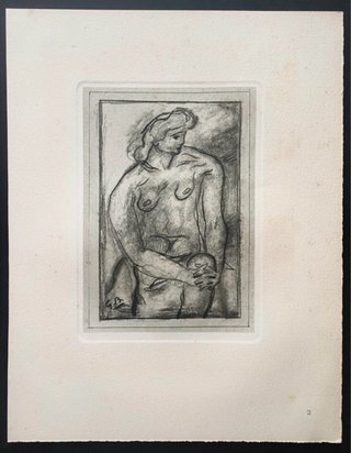 Grabado de Braque (1950)