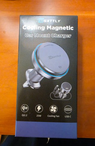 Cargador Coche Magnético Inalámbrico MSXTTLY 25W