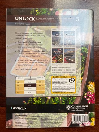 Pack libros de ingles Unlock 3 b1