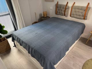 Cama IKEA BRIMNES 140x200 cajones, colchón, somier