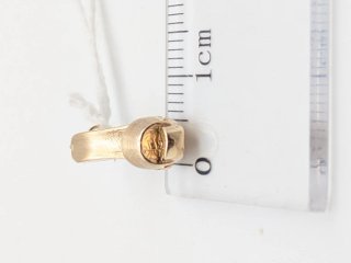 Colgante zapato tacón oro 18k