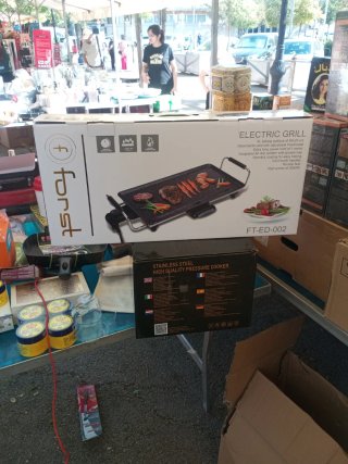 Plancha Eléctrica Forst FT-ED-002