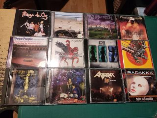 98 CDs Heavy Metal / Power / Trash
