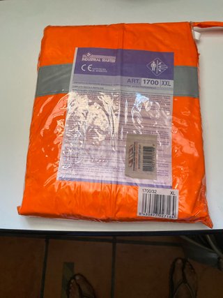 Conjunto chubasquero INDUSTRIAL STARTER XXL