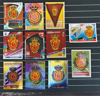 Lote de 11 Cromos R.C.D. Mallorca