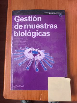 Gestión de muestras biológicas, Sanidad, Módulo...