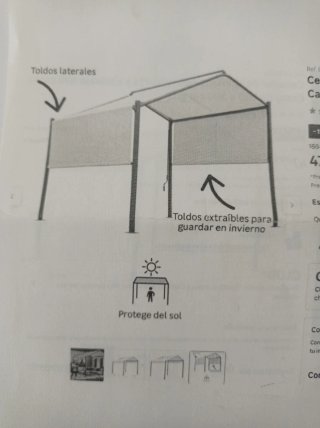 Carpa de Exterior con Estructura de Acero.