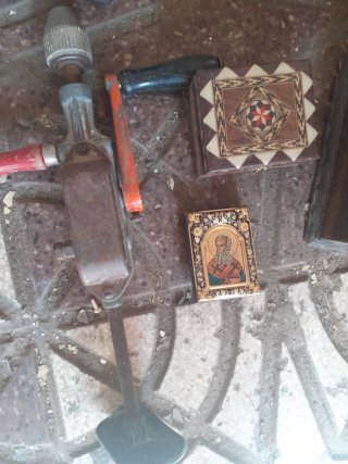 Lote de Objetos Decorativos Antiguos