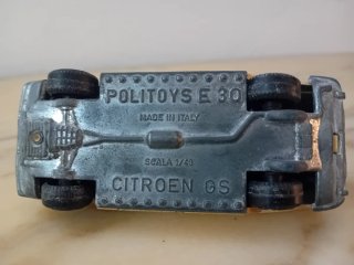 Modellino Citroen GS Politoys Vintage da Restauro