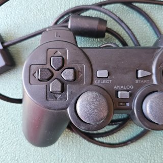 Controller PlayStation 2 PS2 Nero non ufficiale