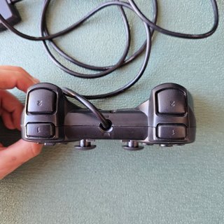 Controller PlayStation 2 PS2 Nero non ufficiale
