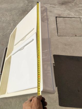 Armario Baño Autocaravana/Camper Beige/Blanco
