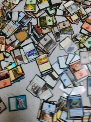 Gran lote de cartas magic 1000 cartas