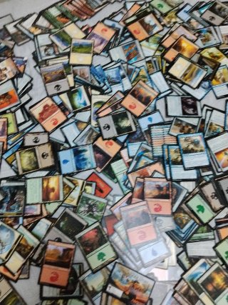 Gran lote de cartas magic 1000 cartas