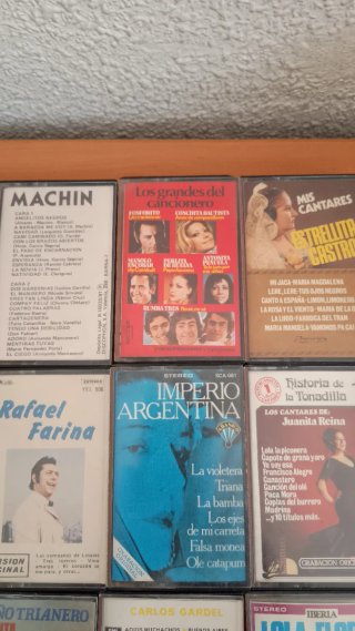 20 Cintas Casete Copla Española