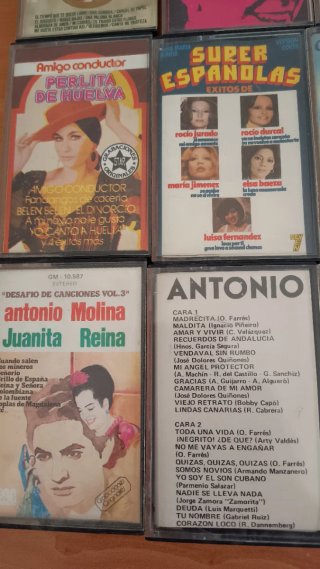 20 Cintas Casete Copla Española