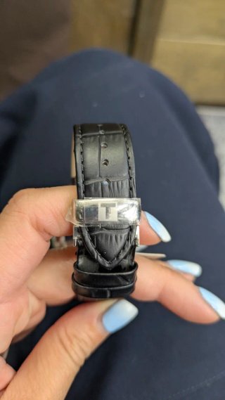 Orologio Tissot Uomo Nero e Argento