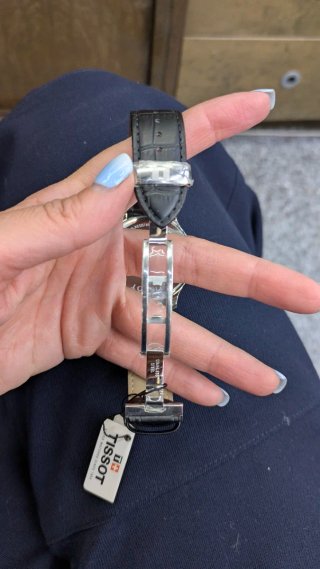 Orologio Tissot Uomo Nero e Argento