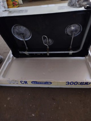 Cocina de gas butano