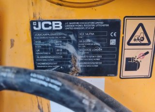 Retroexcavadora JCB 3CX (2018)