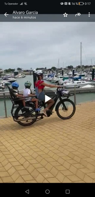Bicicleta Eléctrica Bergamont E-cargoville LT Bosh