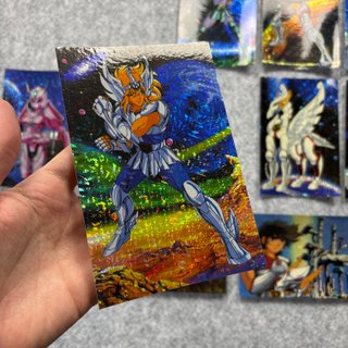 Lotto 12 Laser Card Cavalieri dello Zodiaco