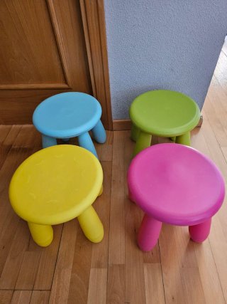 Set de 4 Taburetes IKEA