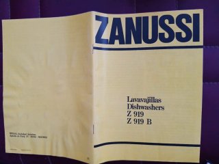 Lavavajillas Zanussi Blanco