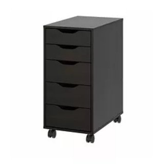 Cajonera IKEA Negra con Ruedas