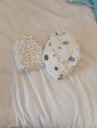 Set de 2 Sábanas bajeras para Minicuna