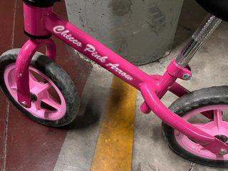 Bicicleta sin pedales Chicco Pink Arrow