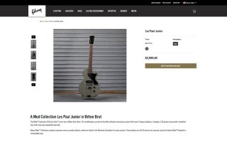 Gibson Les Paul Junior Custom Shop Mod collection