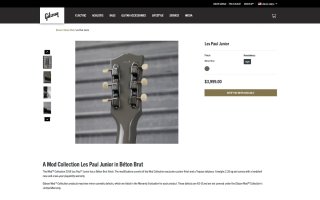 Gibson Les Paul Junior Custom Shop Mod collection