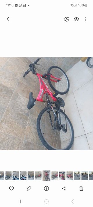 Bicicleta Montaña Roja Activtrak