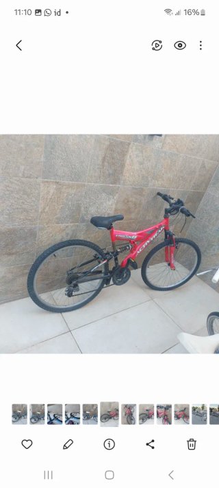 Bicicleta Montaña Roja Activtrak