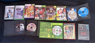 Lote di 13 Giochi Xbox, Xbox 360, PS2 e PC