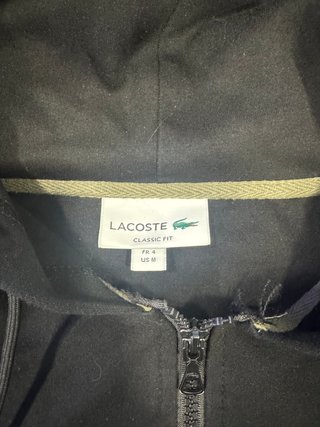 Chándal Lacoste Negro