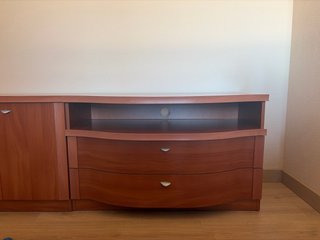 Mueble TV madera color roble