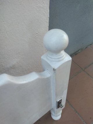2 Camas de Madera Blanca